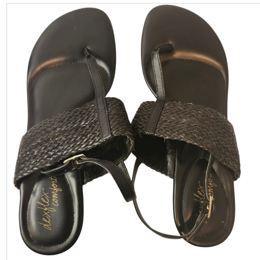 Dexflex Comfort Black Sandals
